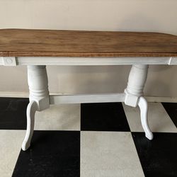 Refinished Antique Console Table
