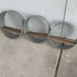 Set Of Farmhouse Shelves