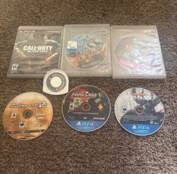Assorted Video Games for PlayStation