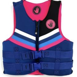 New Body Glove Youth Life Jacket 55-88 Lbs. snug fit. 