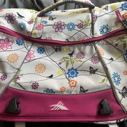 Pink High Sierra Messenger Bag