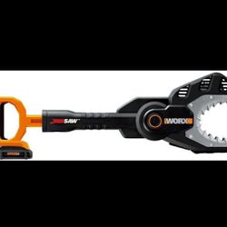 Worx 20V Jawsaw Cordless Chainsaw Power Share WG320 (battery & Charger Included)