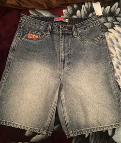 Brand New Emprye Blue Denim Jorts