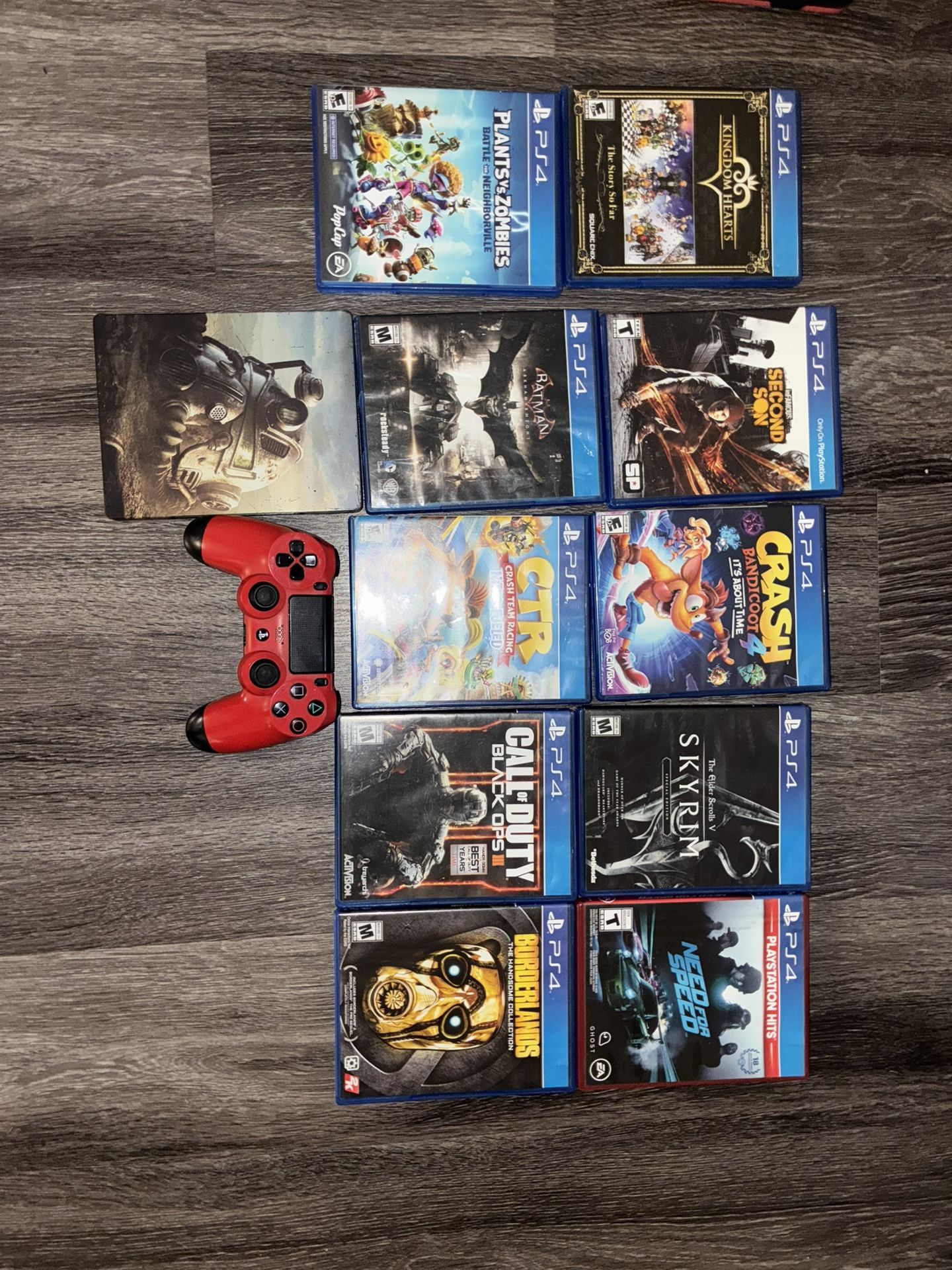 11 PlayStation 4 Games And A PlayStation 4 Controller