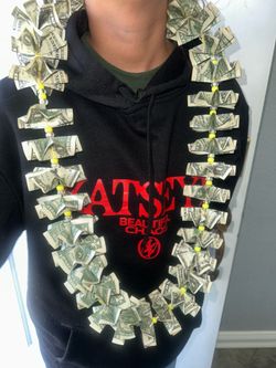 Graduation money  lei