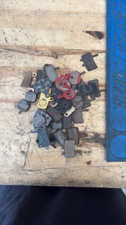 Used Bike Rotor Caliper Brake Pads BULK