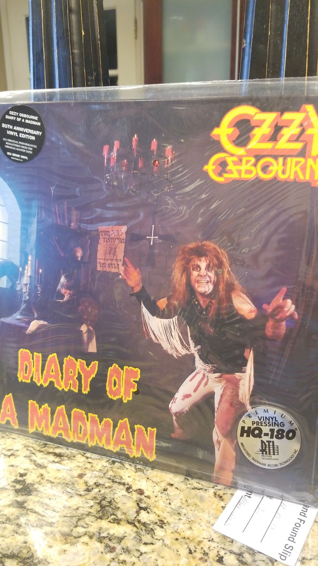Ozzy Osbourne Diary of a mad man , Vinyl edition