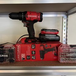 Craftsman Cordless drill set 