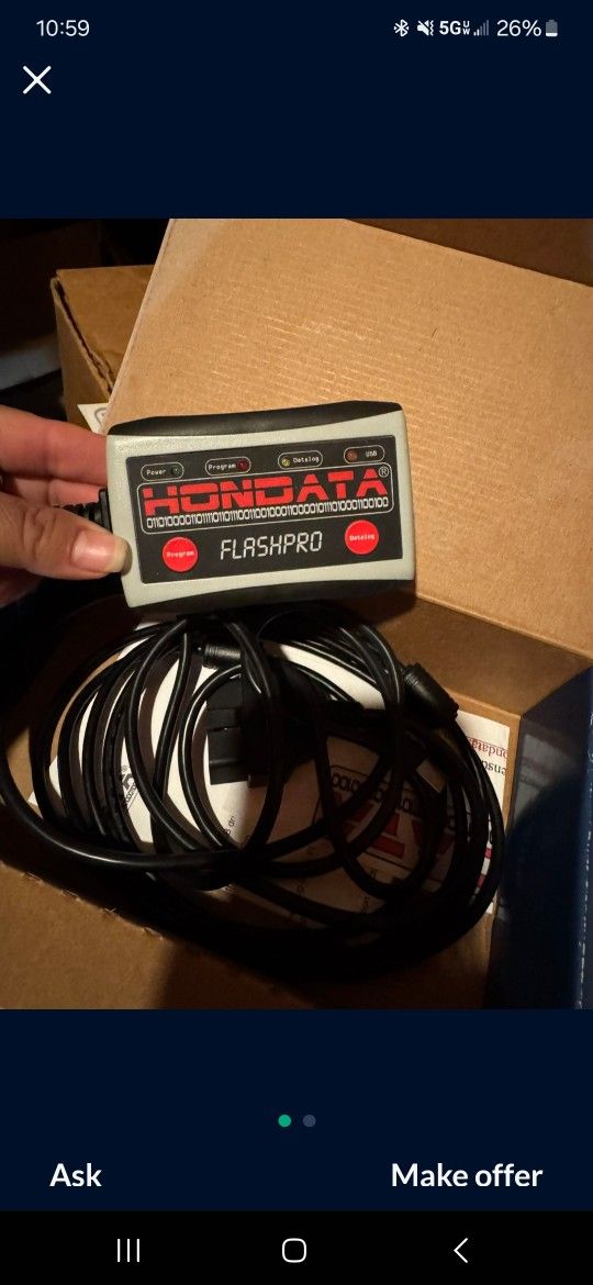 Honda Civic Si Fg2 2007 Hondata Racing Only Flashpro Parts