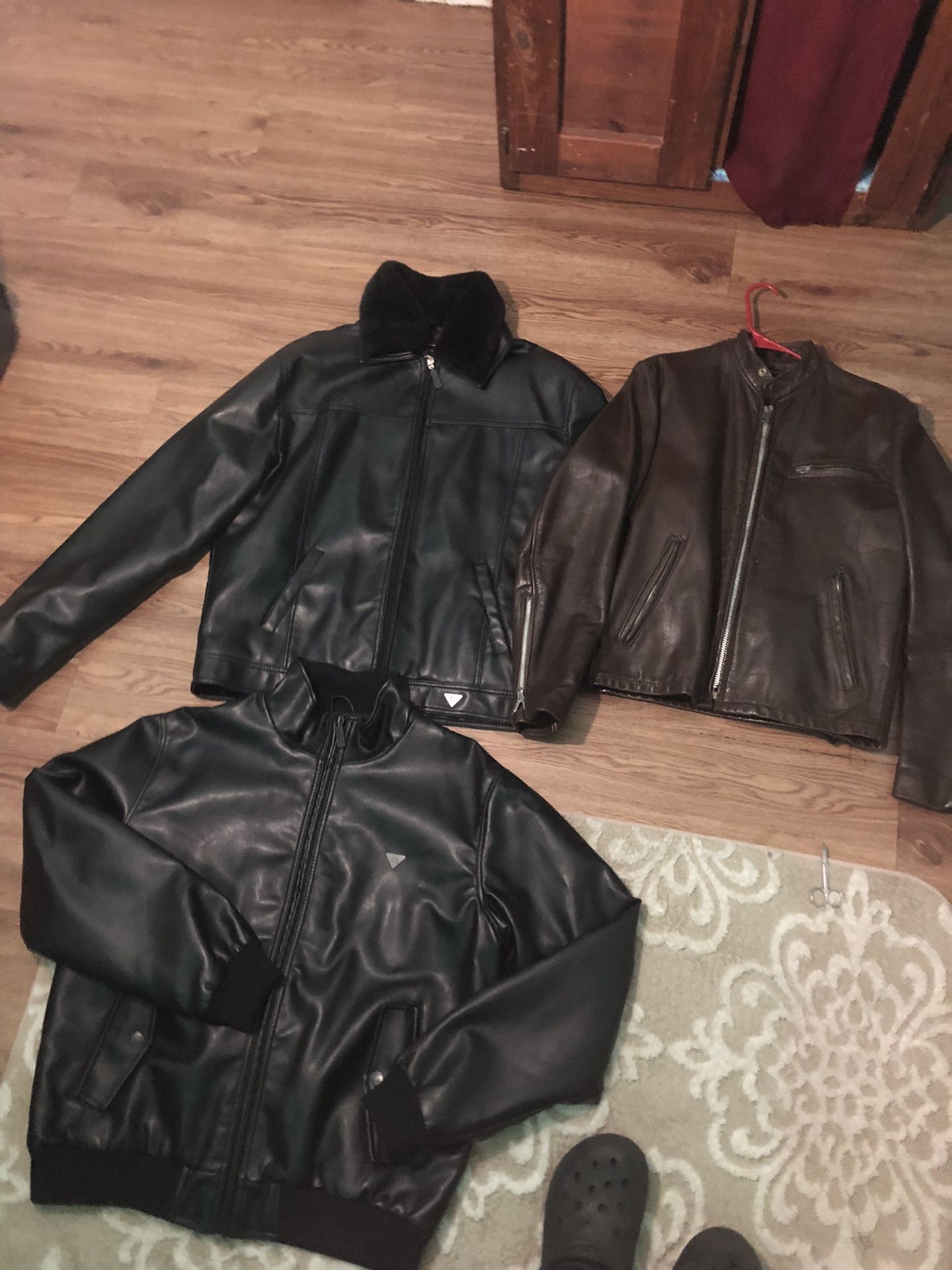 3 Leather Jackets