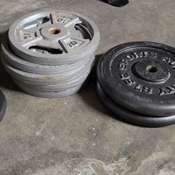 Weights 10lb and 25lb