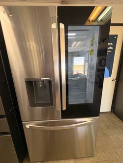 Lg instaview refrigerator with warranty