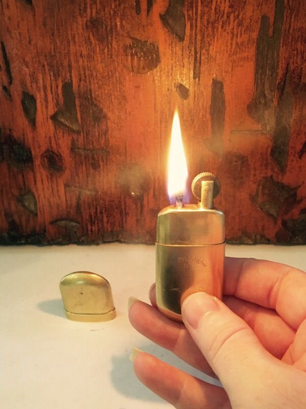 Working Vintage Brass No 5 Lighter as seen on Boardwalk Empire