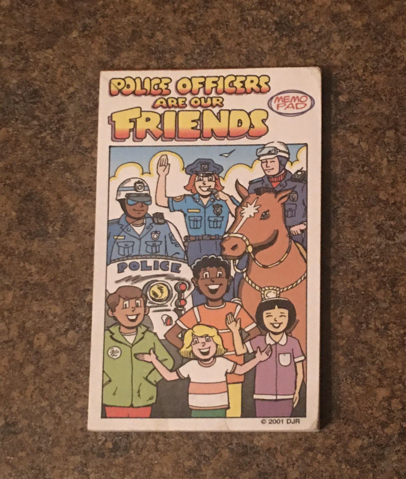 Police Officers Are Our Friends Mini Note Pad