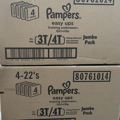 Pampers Easy Ups Girl