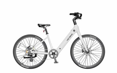 HeyBike Venus Brand New Zero Miles 750W Motor White+ Fenders & Rear Rack+Front Basket