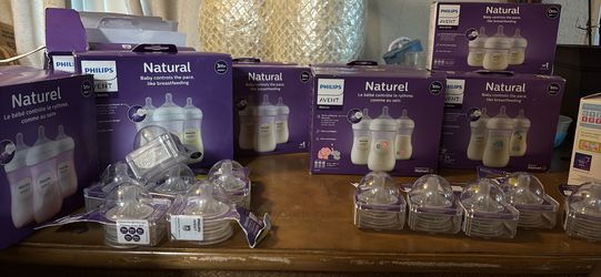 Avent Philips Bottles Natural & Nipples