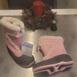 🎄🎁🎄 NEW Rare Girls Columbia Powder Bunny CUTE Sorel Snow Boots 1 Youth $89