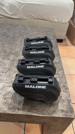 Malone AirFlow2 Roof Rack - Raised Side Rails  - Black
