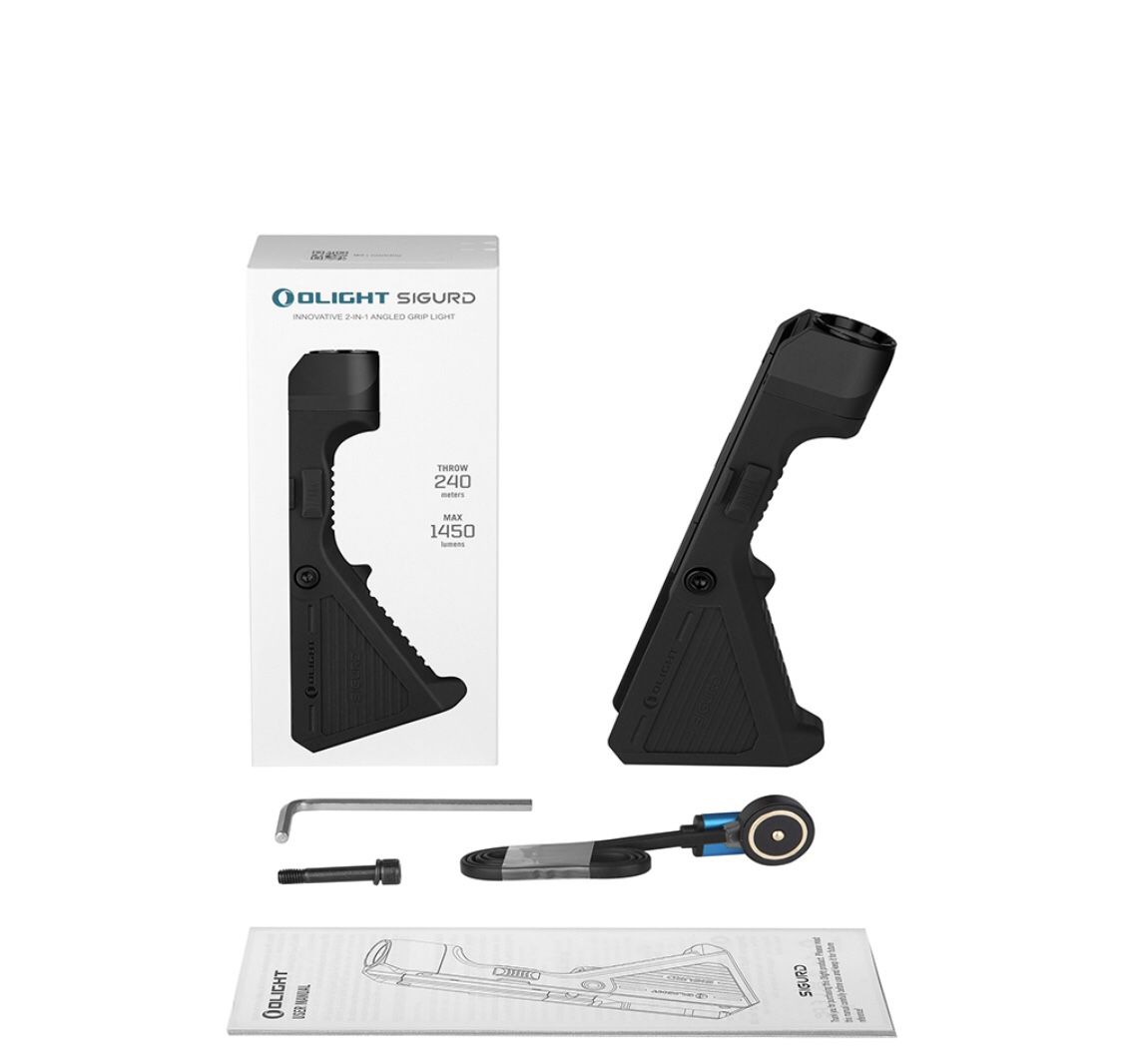 Olight Sigurd 1450 Lumens Rechargeable Flashlight