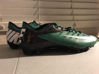 NEW Vapor Pro Green/Black/White Football Cleats (S:16) BOX INCLUDED. GREAT HOLIDAY GIFT!