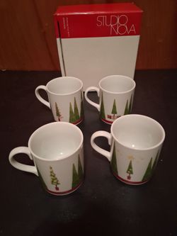 Studio Nova Christmas Mugs