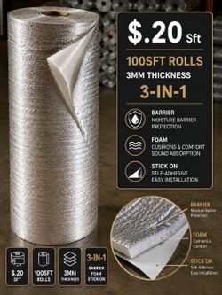 ‼️Flooring Underlayment -Rollos de Esponja para Piso ‼️