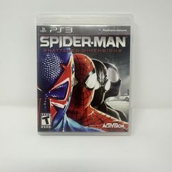 Spider-Man Shattered Dimensions PlayStation 3 PS3 No Manual Tested