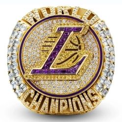 L. A. Lakers Championship Ring Fans Edition Gold LeBron James