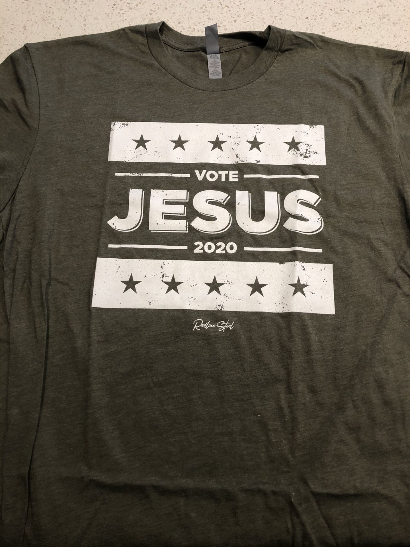 Vote For Jesus Shirt Large