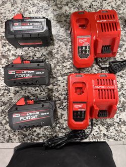 Millwakue battery and rapid charger