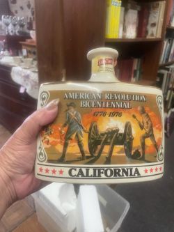 Vintage California decanter bicentennial