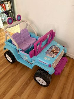 Power Wheels Disney Frozen Jeep Wrangler