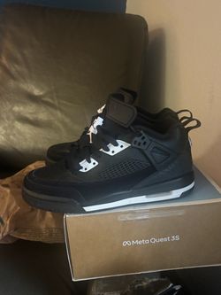 Jordan Spizike Black White Sneakers