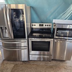 Stainless steel appliances
