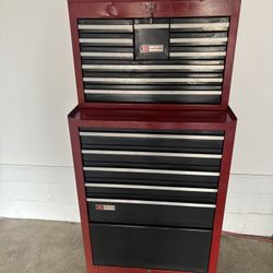 SEARS CRAFTSMAN DOUBLE HIGH TOOLBOX. $700.00 DOLLARS. 