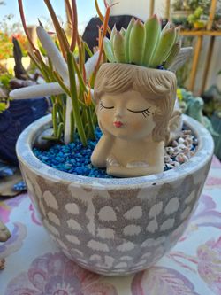 Mermaid, Miniature Garden