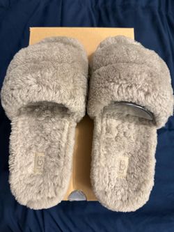 UGG Fluffy Slide Slippers