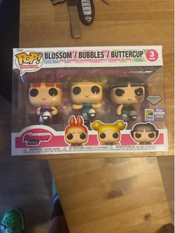 Powerpuff girls funko pop sdcc exc for sale