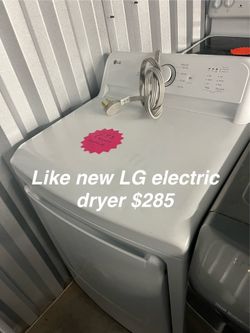 Like new LG electric dryer