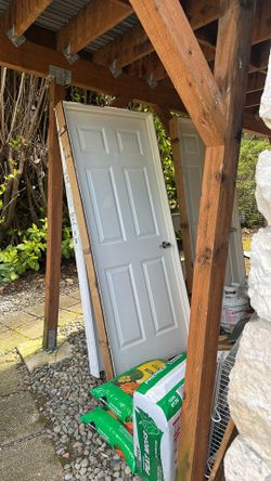Free 6 panel hollow core doors