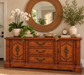 Vintage Wood China Cabinet / Hutch – MUST SELL ASAP!
