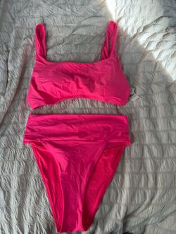 Aerie Hot Pink Bikini Set