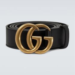 Real Gucci Double Emblem Belt 