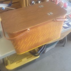 Vintage Picnic Basket