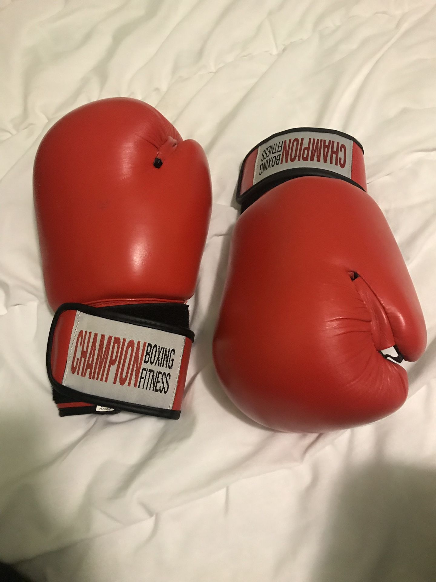 Boxing Champion Gloves strong