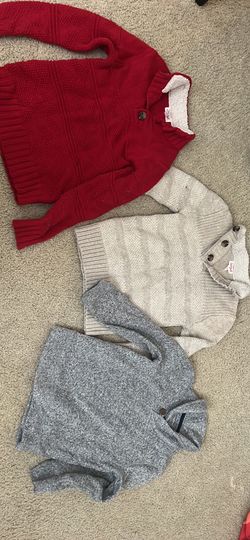 3 Boys Sweaters 
