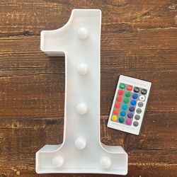 One, Number One, Numero Uno, 1