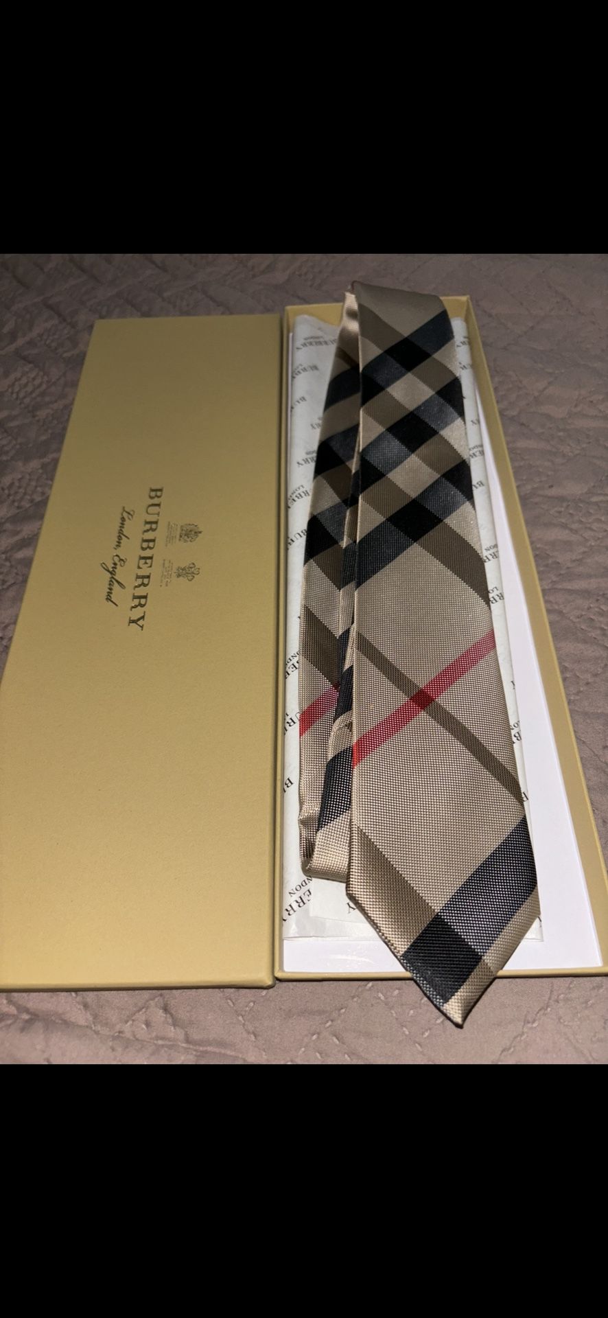 Men’s Burberry Tie