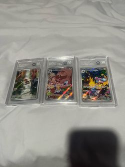 Pokémon TAG slabs